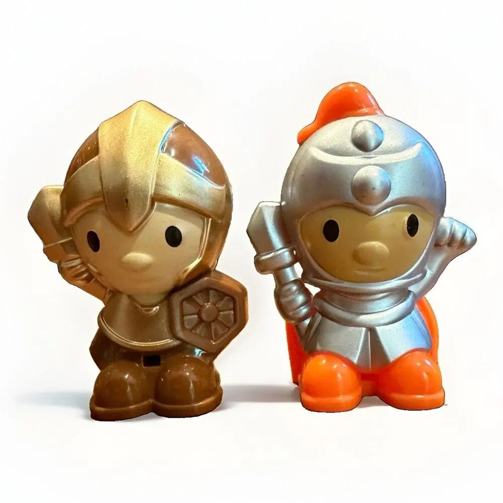 Happi Kidz Little Learners Medieval Knight Figures Lot of 2 Castle Warriors
